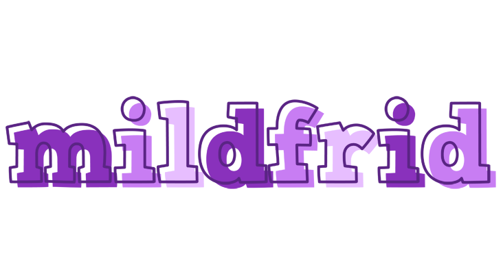 Mildfrid sensual logo