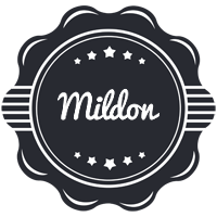 Mildon badge logo