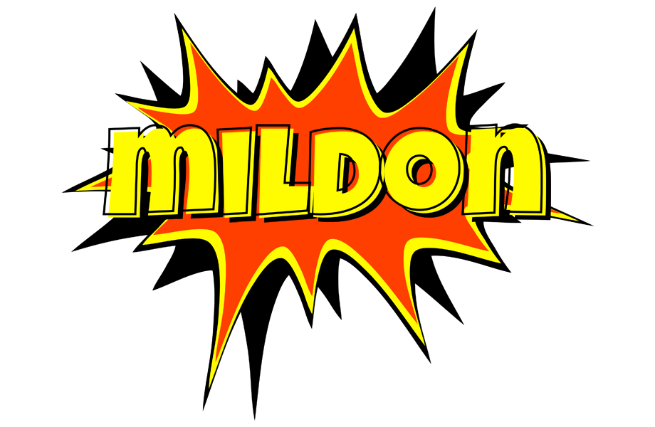 Mildon bazinga logo