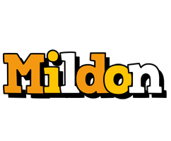 Mildon cartoon logo