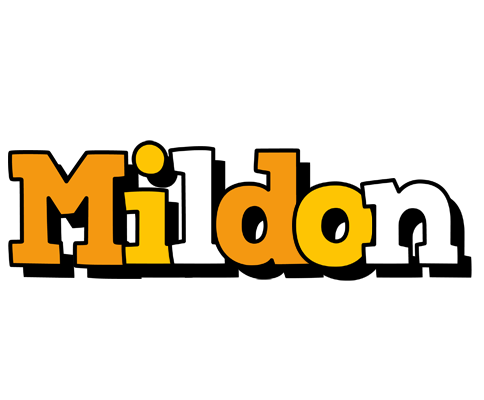 Mildon cartoon logo