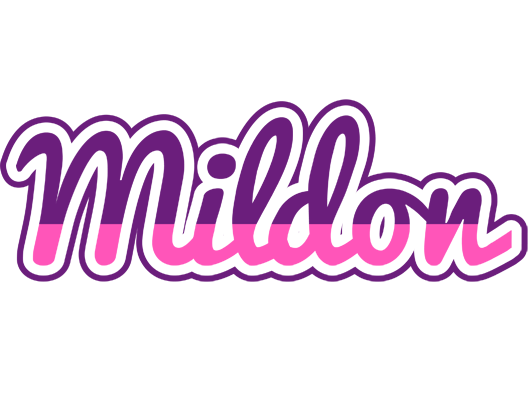 Mildon cheerful logo