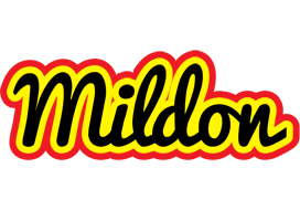 Mildon flaming logo