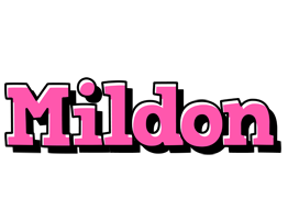 Mildon girlish logo