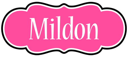 Mildon invitation logo