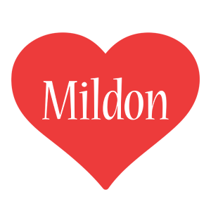 Mildon love logo