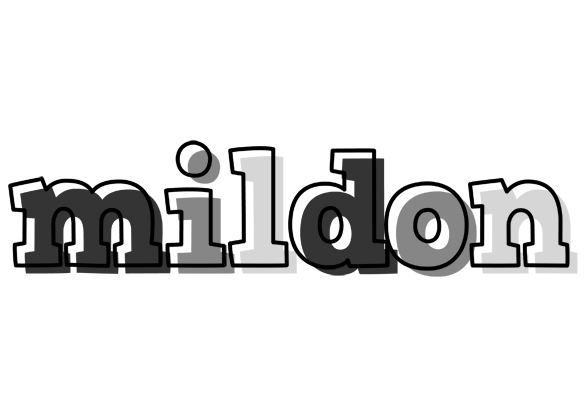 Mildon night logo