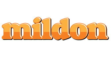 Mildon orange logo