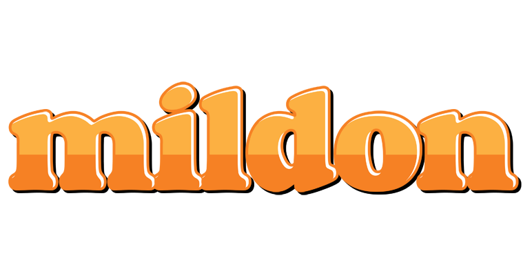 Mildon orange logo