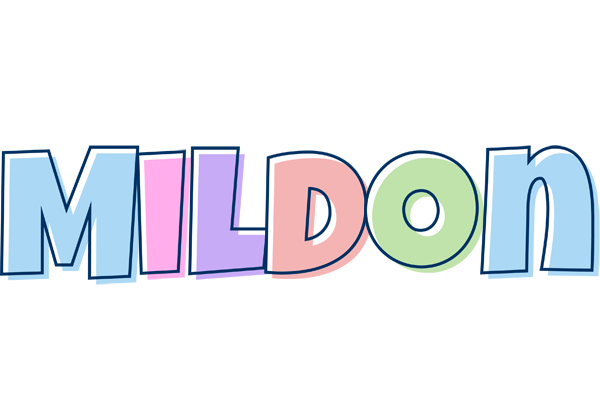Mildon pastel logo