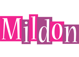 Mildon whine logo