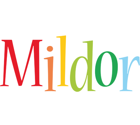 Mildor birthday logo
