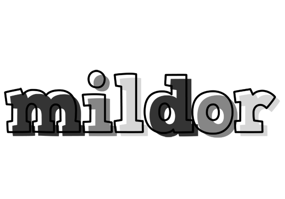 Mildor night logo