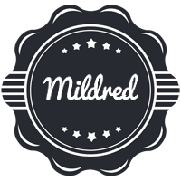 Mildred badge logo