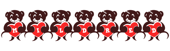 Mildred bear logo
