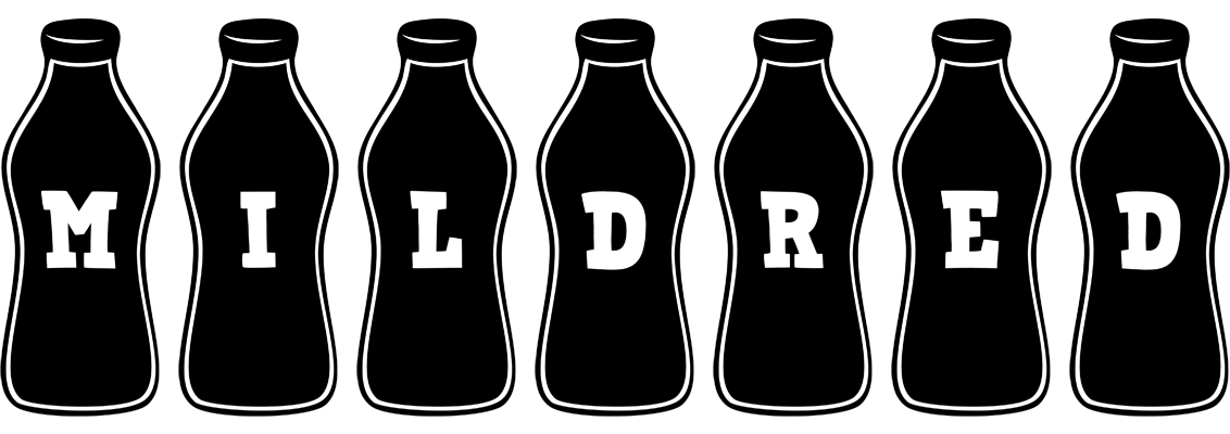 Mildred bottle logo