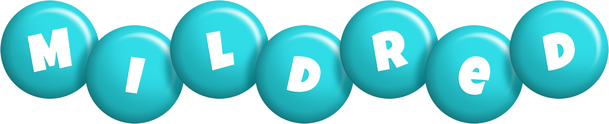 Mildred candy-azur logo