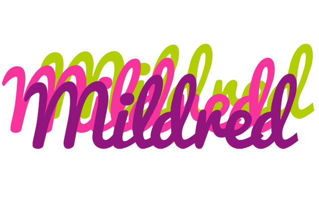 Mildred flowers logo