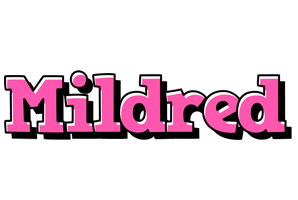 Mildred girlish logo