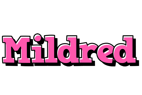 Mildred girlish logo