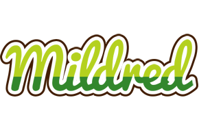 Mildred golfing logo