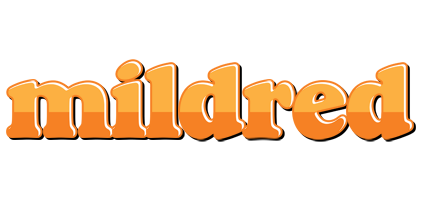 Mildred orange logo