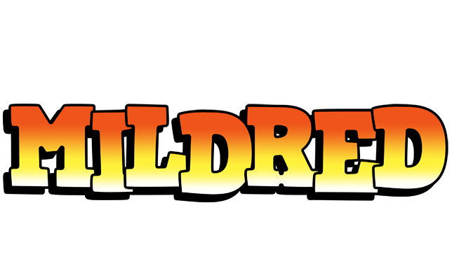 Mildred sunset logo