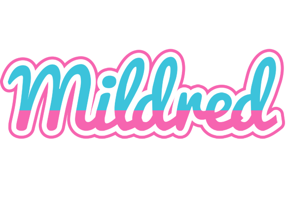 Mildred woman logo