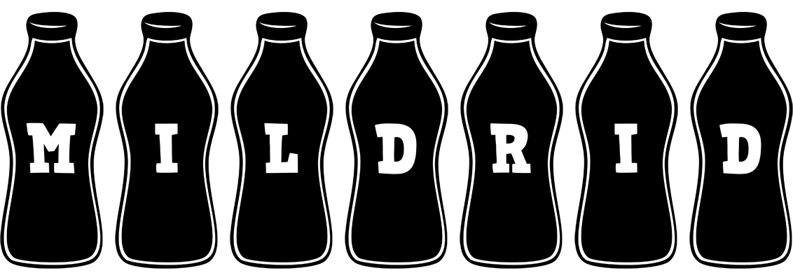 Mildrid bottle logo