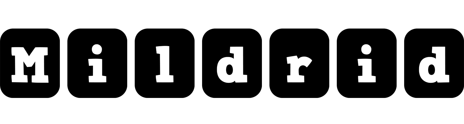 Mildrid box logo