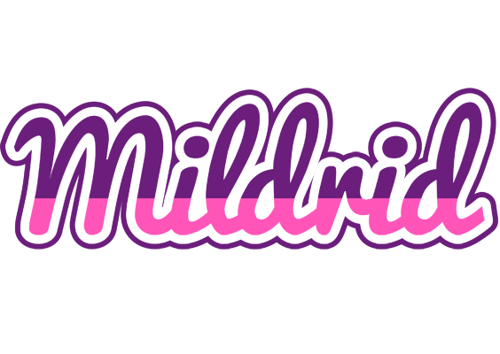 Mildrid cheerful logo
