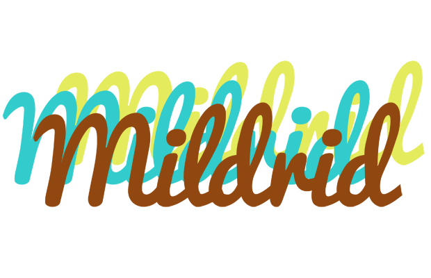 Mildrid cupcake logo