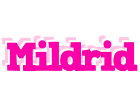 Mildrid dancing logo