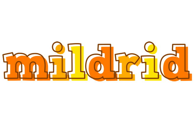 Mildrid desert logo