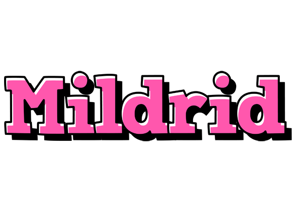 Mildrid girlish logo