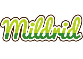 Mildrid golfing logo