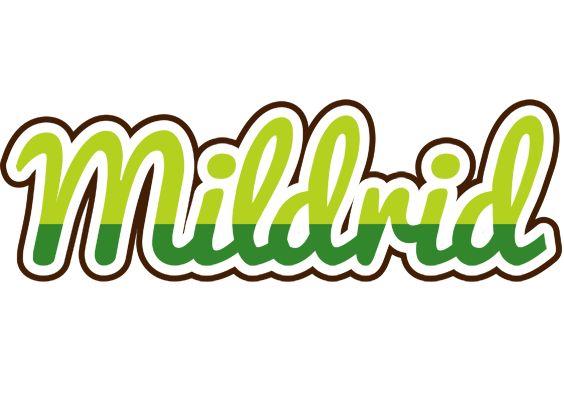 Mildrid golfing logo