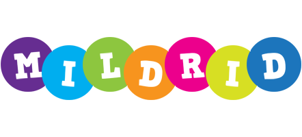 Mildrid happy logo