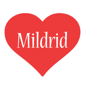 Mildrid love logo