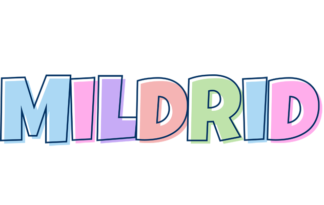 Mildrid pastel logo