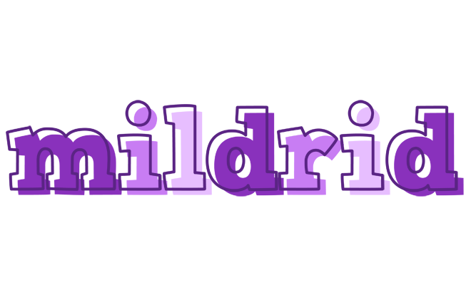 Mildrid sensual logo
