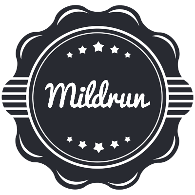 Mildrun badge logo