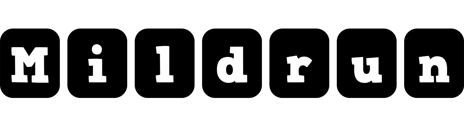 Mildrun box logo