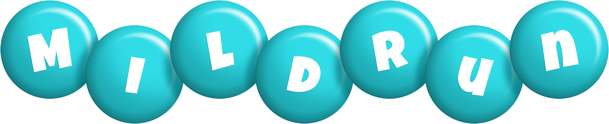 Mildrun candy-azur logo