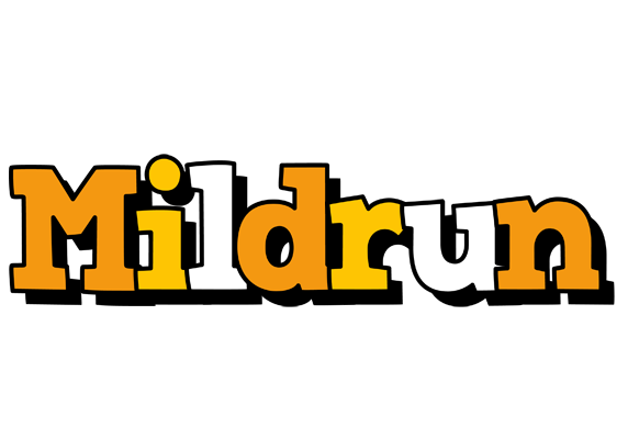 Mildrun cartoon logo