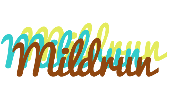 Mildrun cupcake logo