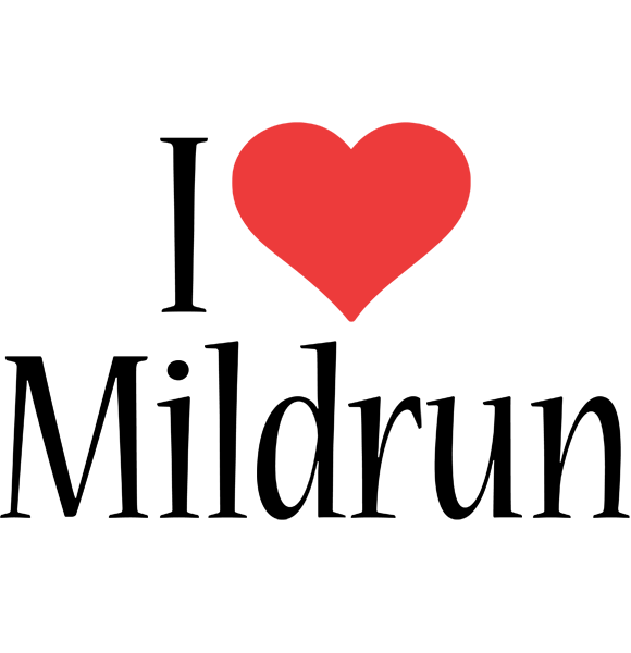 Mildrun i-love logo