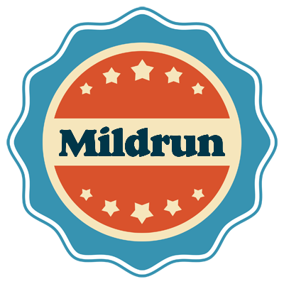 Mildrun labels logo