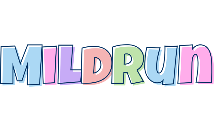 Mildrun pastel logo