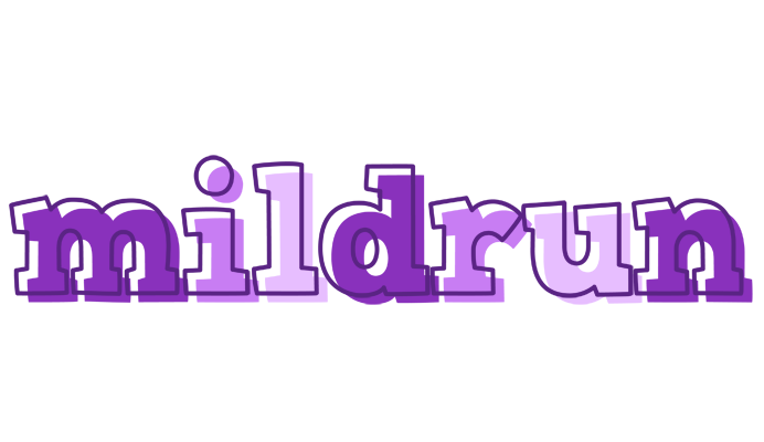 Mildrun sensual logo
